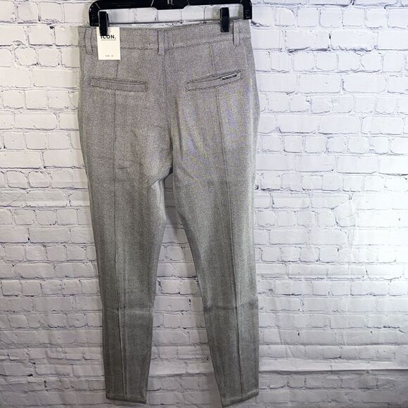✨ Icon Chevron Trousers in Gray - Size 32, Inseam 29 Inches, New with Tag - Picture 6 of 6